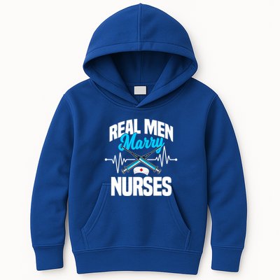 Real Marry Nurses Cool Gift Kids Hoodie