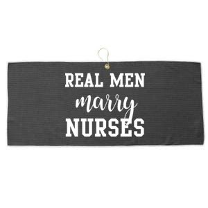 Real Marry Nurses Funny Gift Large Microfiber Waffle Golf Towel