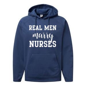 Real Marry Nurses Funny Gift Performance Fleece Hoodie