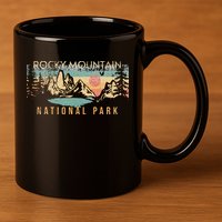Rocky Mountain National Park 11oz C Handle Ceramic Mug