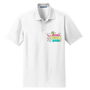 Retro Mama Needs A Marg Margarita Dry Zone Grid Polo