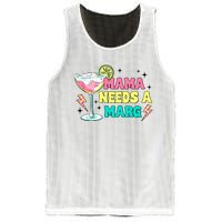 Retro Mama Needs A Marg Margarita Mesh Reversible Basketball Jersey Tank