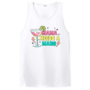 Retro Mama Needs A Marg Margarita PosiCharge Competitor Tank