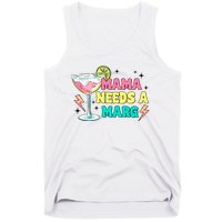 Retro Mama Needs A Marg Margarita Tank Top