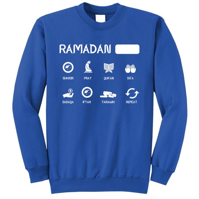 Ramadan Mode On Eid Mubarak Ramadan Kareem Family Matching Gift Sweatshirt