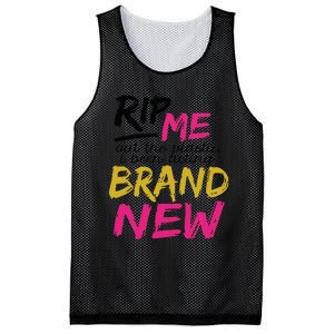 Rip Me Out The Plastic Mesh Reversible Basketball Jersey Tank