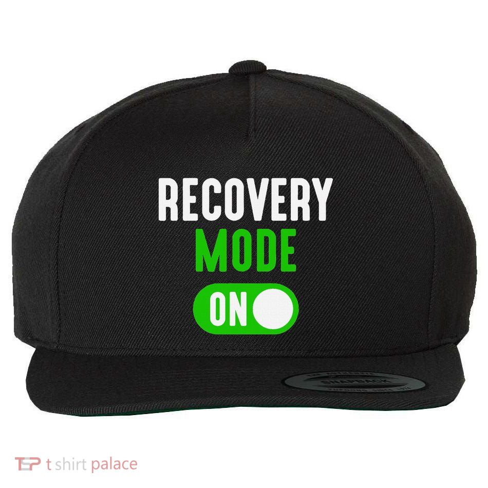 Recovery Mode On Get Well Funny Injury Gift Wool Snapback Cap