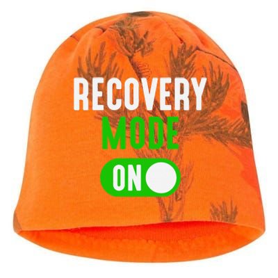 Recovery Mode On Get Well Funny Injury Gift Kati - Camo Knit Beanie