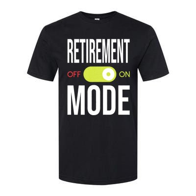 Retirement Mode On Retired Retiree Pension Retiring Softstyle CVC T-Shirt