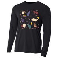 Rat Mouses Of The World Cute Mice Wheat Rodent Field Animals Cooling Performance Long Sleeve Crew