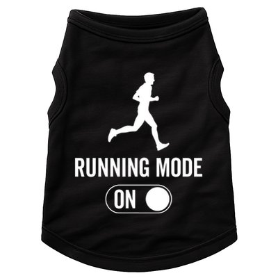 Running Mode On Gift Marathon Running Gift Doggie Tank