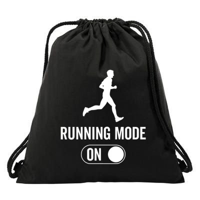 Running Mode On Gift Marathon Running Gift Drawstring Bag