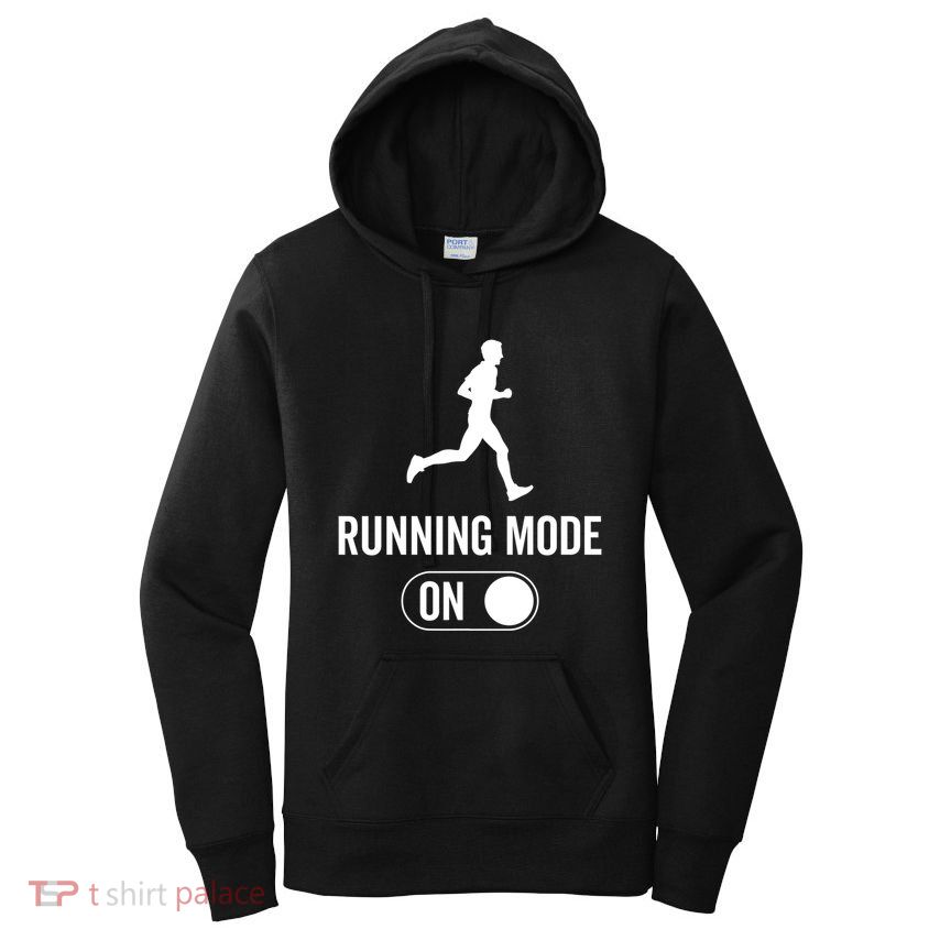 Running Mode On Gift Marathon Running Gift Women's Pullover Hoodie