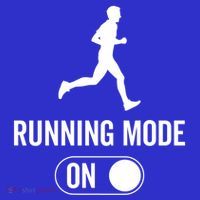 Running Mode On Gift Marathon Running Gift Button