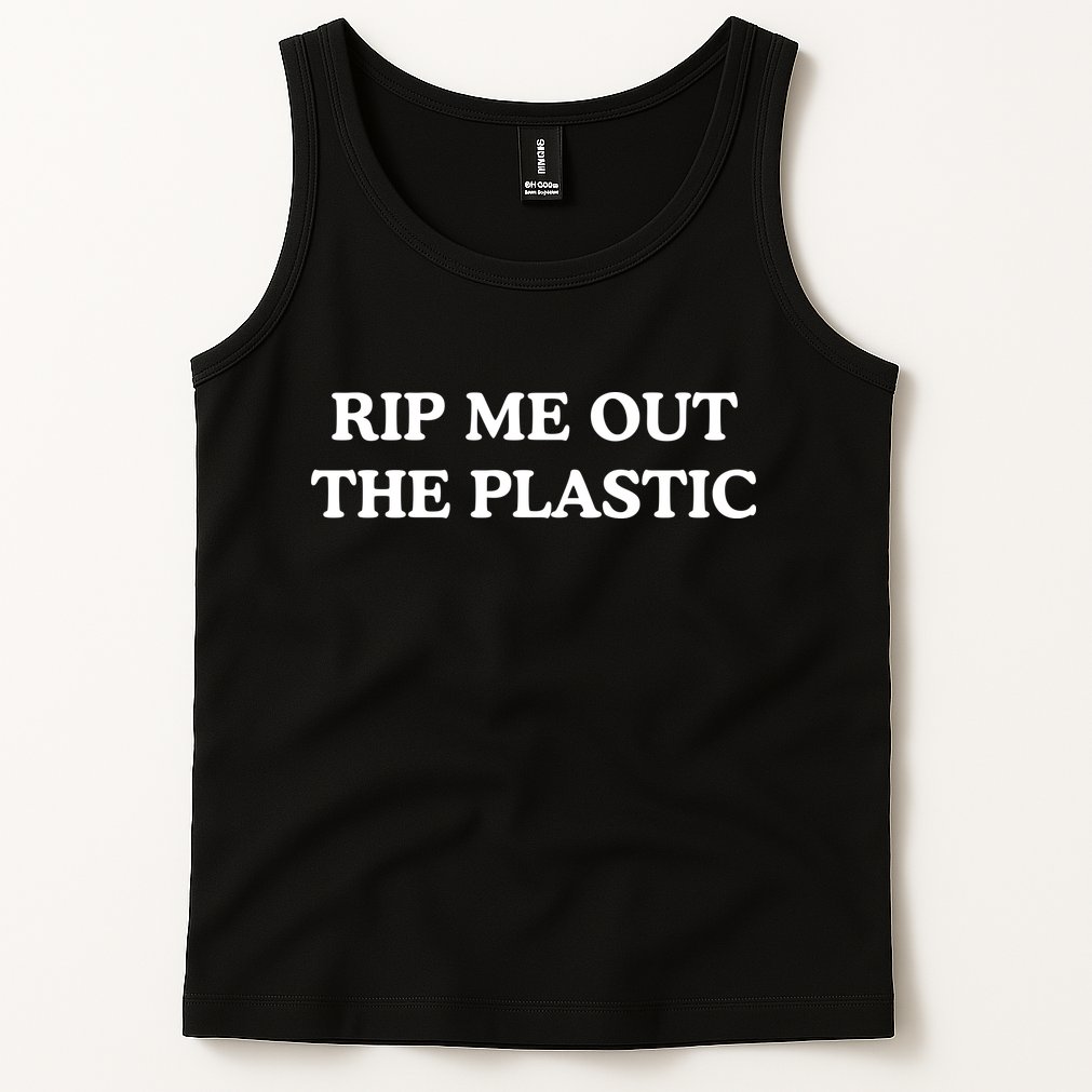 Rip Me Out The Plastic Tank Top
