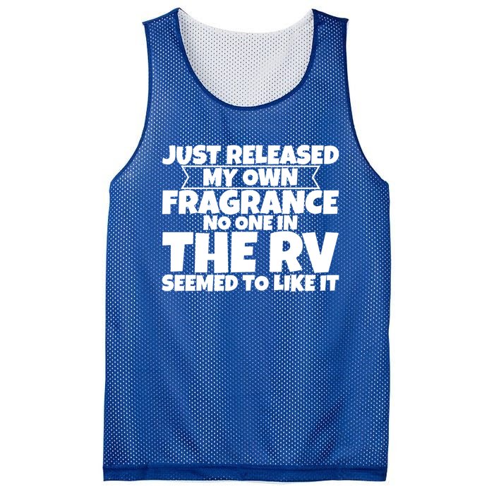 Released My Own Fragrance No One In The Rv Liked Itmeaningful Giftmeaningful Gif Mesh Reversible Basketball Jersey Tank