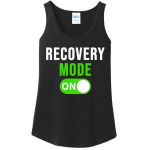 Recovery Mode On Get Well Gift Funny Injury Ladies Essential Tank