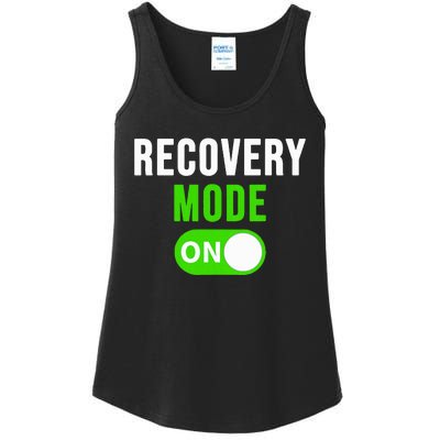 Recovery Mode On Get Well Gift Funny Injury Ladies Essential Tank