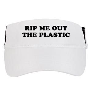 Rip Me Out The Plastic Adult Drive Performance Visor