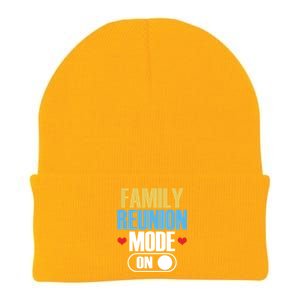 Reunion Mode On Meeting Gathering Families Family Gift Knit Cap Winter Beanie