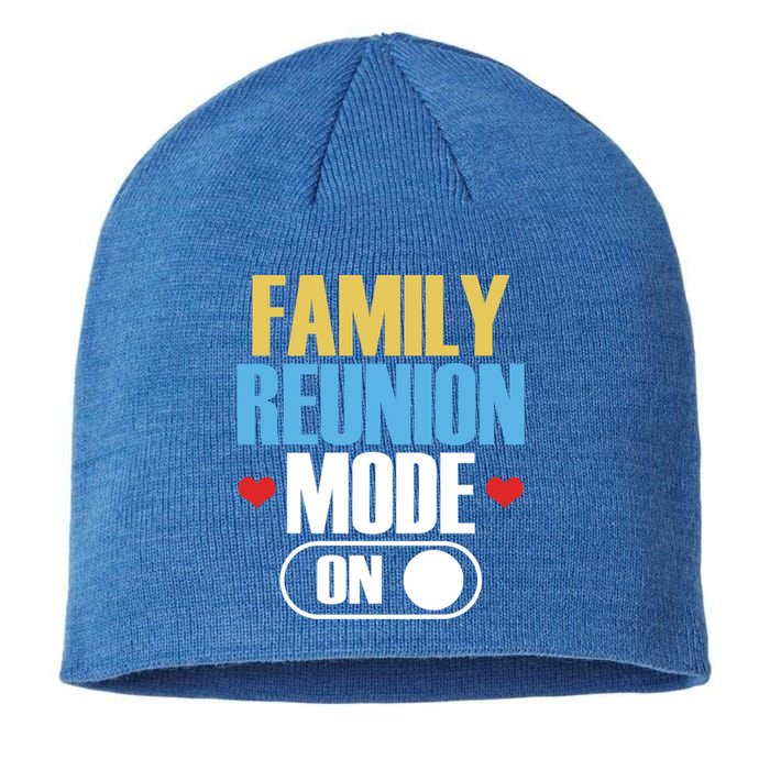 Reunion Mode On Meeting Gathering Families Family Gift Sustainable Beanie