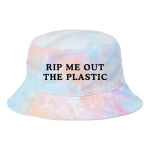 rip me out the plastic Tie Dye Newport Bucket Hat