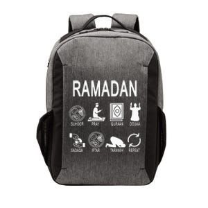 Ramadan Mode On Fasting Ramadan Mubarak Kareem Muslim Vector Backpack