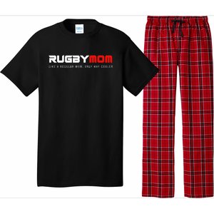 Rugby Mom Only Way Cooler Rugby Funny Ball Sport Rugby Premium Pajama Set