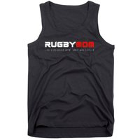 Rugby Mom Only Way Cooler Rugby Funny Ball Sport Rugby Premium Tank Top