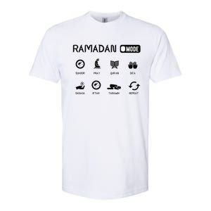 Ramadan Mode On Eid Mubarak Ramadan Kareem Family Matching Softstyle CVC T-Shirt