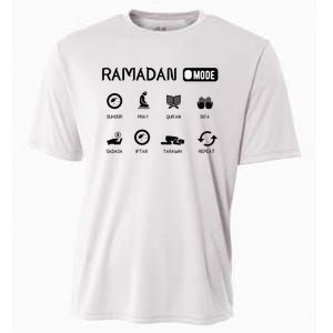 Ramadan Mode On Eid Mubarak Ramadan Kareem Family Matching Cooling Performance Crew T-Shirt