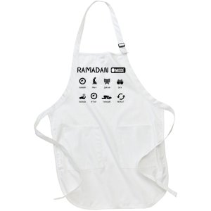 Ramadan Mode On Eid Mubarak Ramadan Kareem Family Matching Full-Length Apron With Pockets