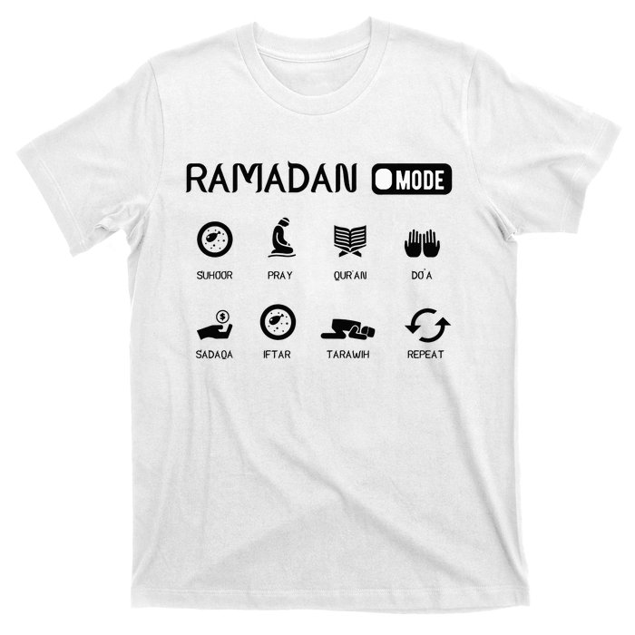 Ramadan Mode On Eid Mubarak Ramadan Kareem Family Matching T-Shirt