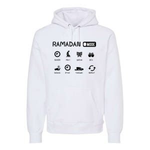 Ramadan Mode On Eid Mubarak Ramadan Kareem Family Matching Premium Hoodie