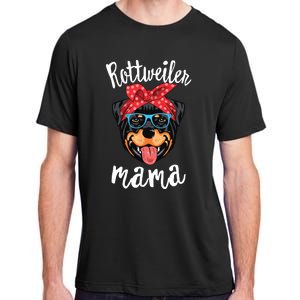 Rottweiler Mama Puppy Mom Dog Mama Lover Gift Adult ChromaSoft Performance T-Shirt