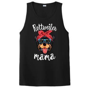 Rottweiler Mama Puppy Mom Dog Mama Lover Gift PosiCharge Competitor Tank