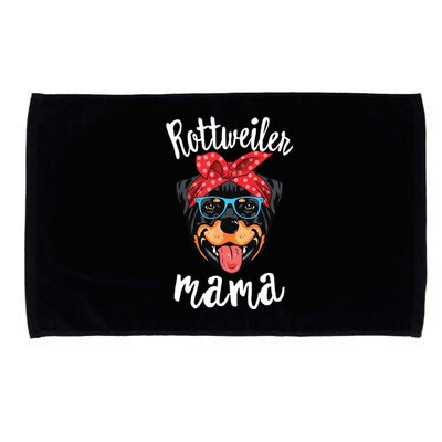 Rottweiler Mama Puppy Mom Dog Mama Lover Gift Microfiber Hand Towel