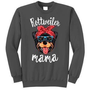 Rottweiler Mama Puppy Mom Dog Mama Lover Gift Tall Sweatshirt