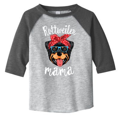 Rottweiler Mama Puppy Mom Dog Mama Lover Gift Toddler Fine Jersey T-Shirt