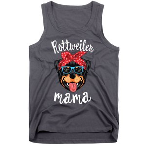 Rottweiler Mama Puppy Mom Dog Mama Lover Gift Tank Top