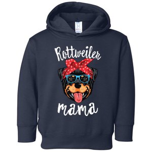 Rottweiler Mama Puppy Mom Dog Mama Lover Gift Toddler Hoodie