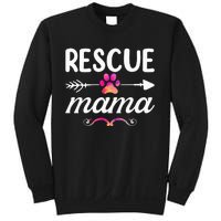 Rescue Mama Pet Lovers Mothers Day Dog Mom Sweatshirt