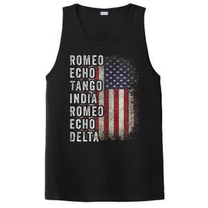 Retired Military Phonetic Alphabet Retirement Announcement PosiCharge Competitor Tank