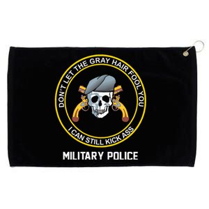 Retired Military Police Grommeted Golf Towel