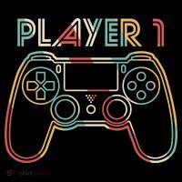 Retro Matching Player 1 Video Gamer 16 in Basic Backpack