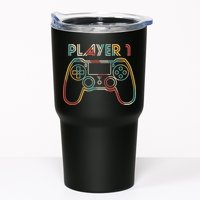 Retro Matching Player 1 Video Gamer Tumbler