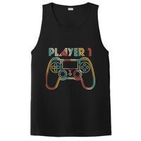 Retro Matching Player 1 Video Gamer PosiCharge Competitor Tank