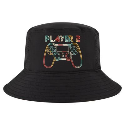 Retro Matching Player 2 Video Gamer Cool Comfort Performance Bucket Hat