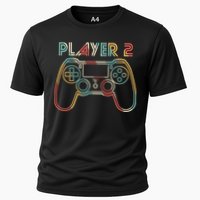Retro Matching Player 2 Video Gamer Performance Shirt