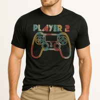 Retro Matching Player 2 Video Gamer Performance Shirt